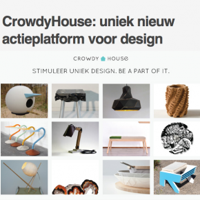 Come zet designsite CrowdyHouse in spotlight