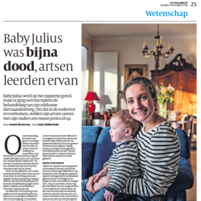 Free publicity voor baby Julius